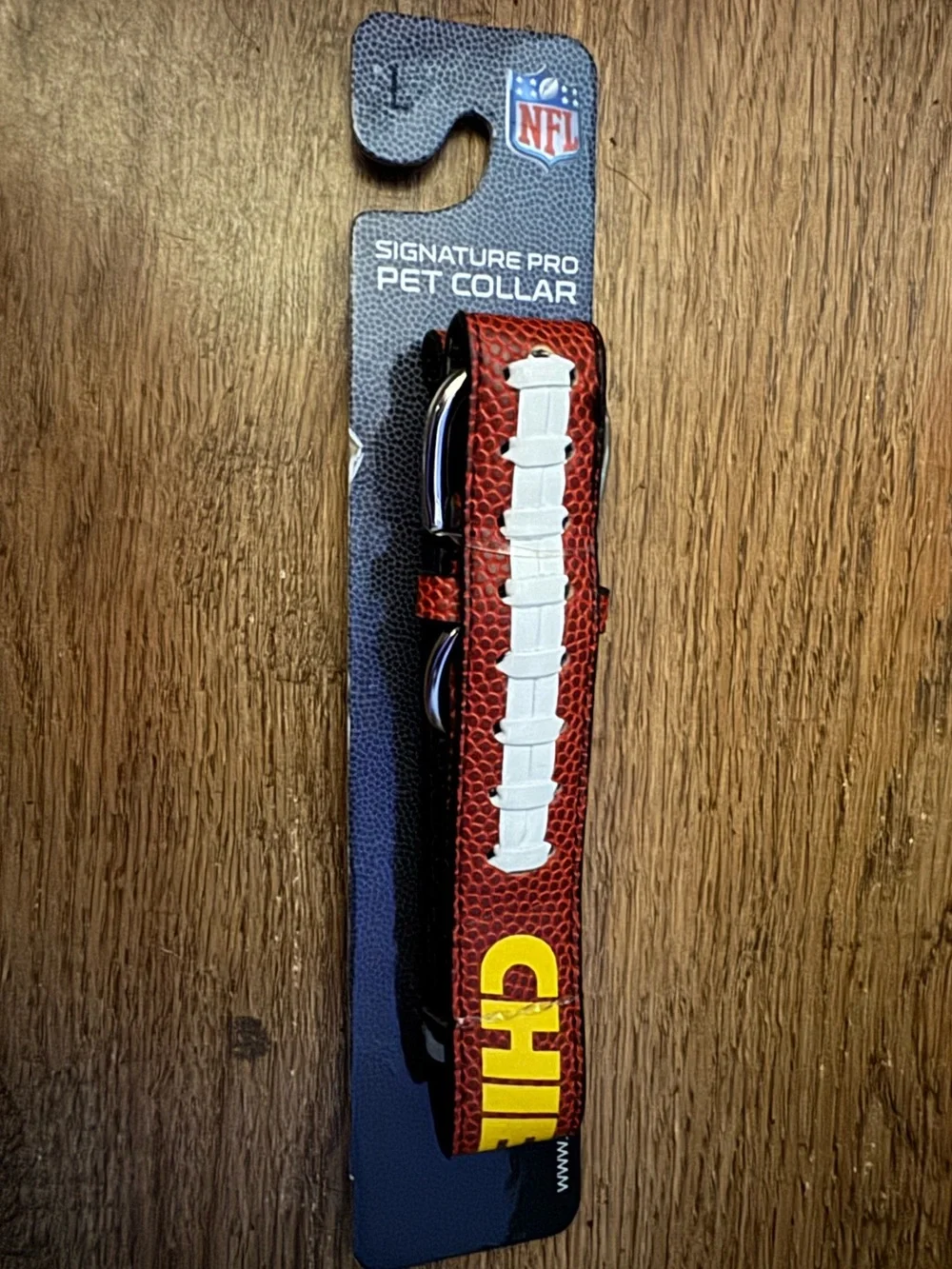 Kansas City Chiefs NFL Large Dog Collar NEW